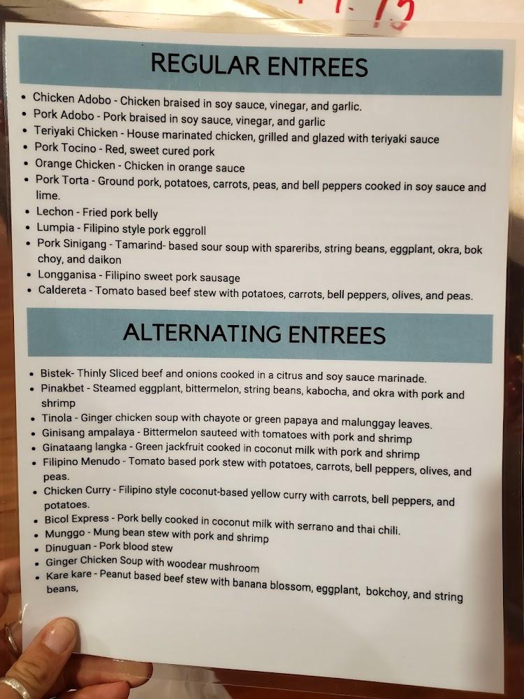 Bahay Kubo Menu image 1